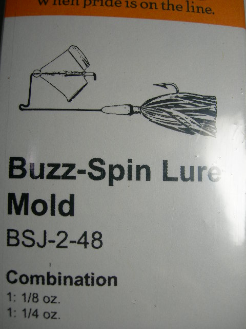 Buzzbait mold-1/8oz,1/4oz.