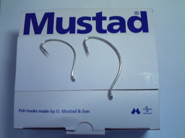 Mustad Wide Gap Worm Hook-#37160NPD(2 size)