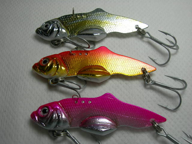 Vibrating Jigging lures 30g-3colors.